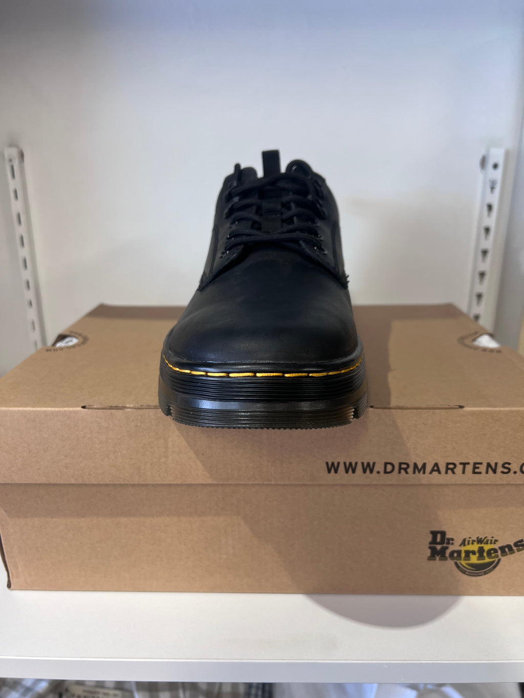 Dr. Martens Reeder Black Utility Shoe