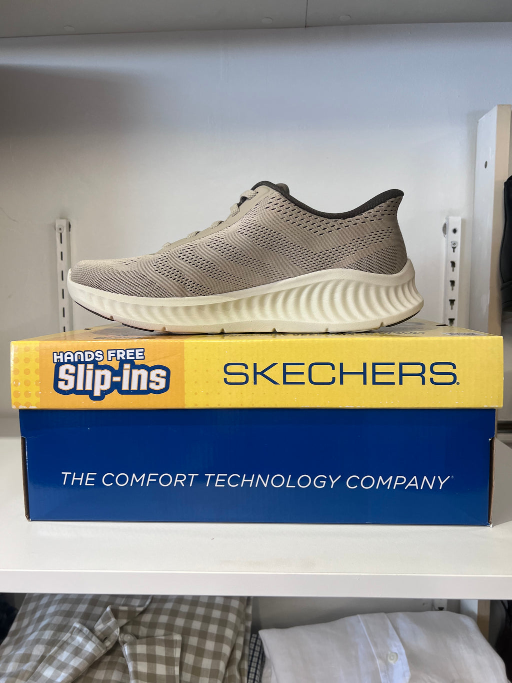 Skechers Men’s Slip-On – Khaki