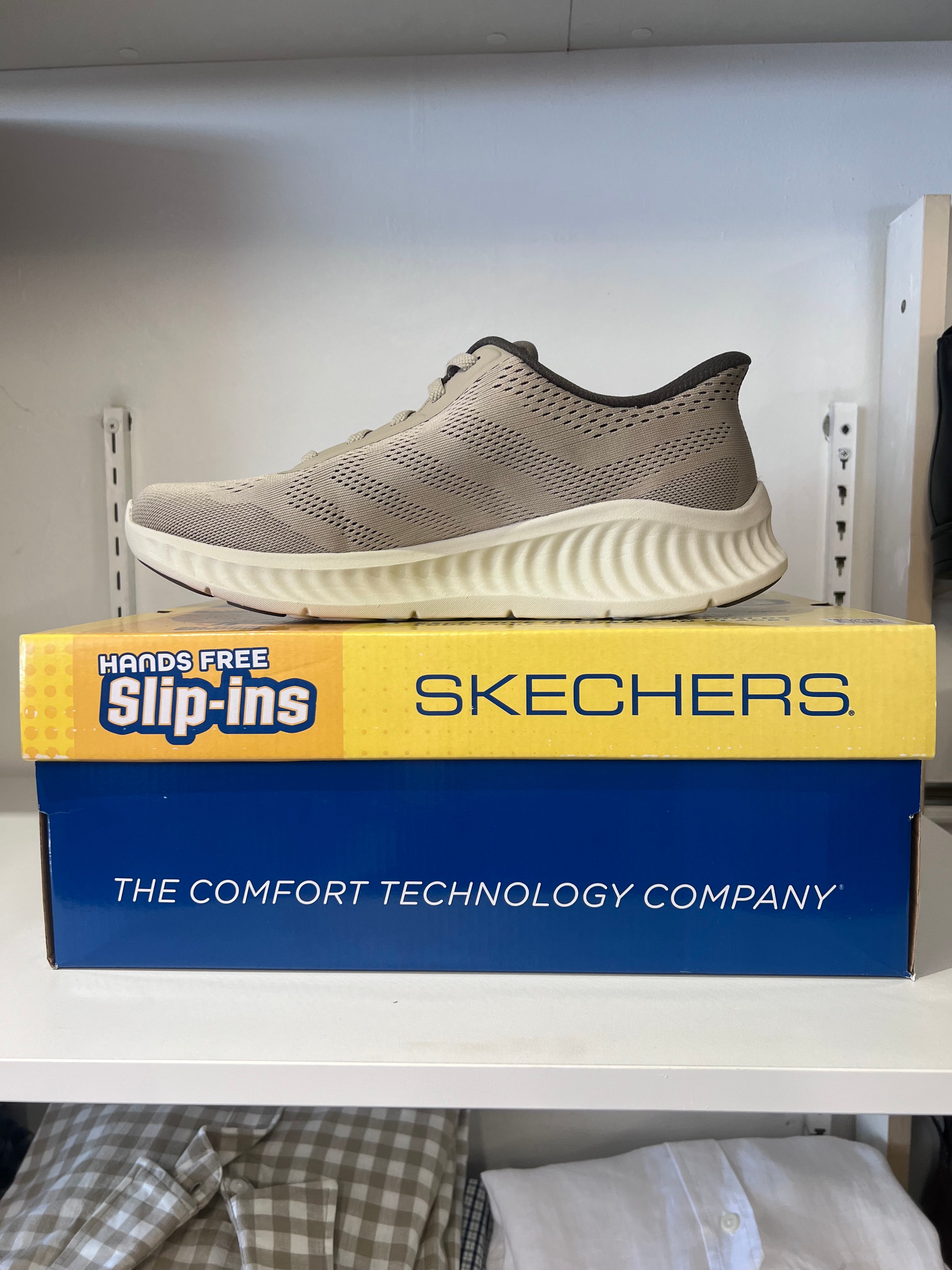 Skechers Men’s Slip-On – Khaki