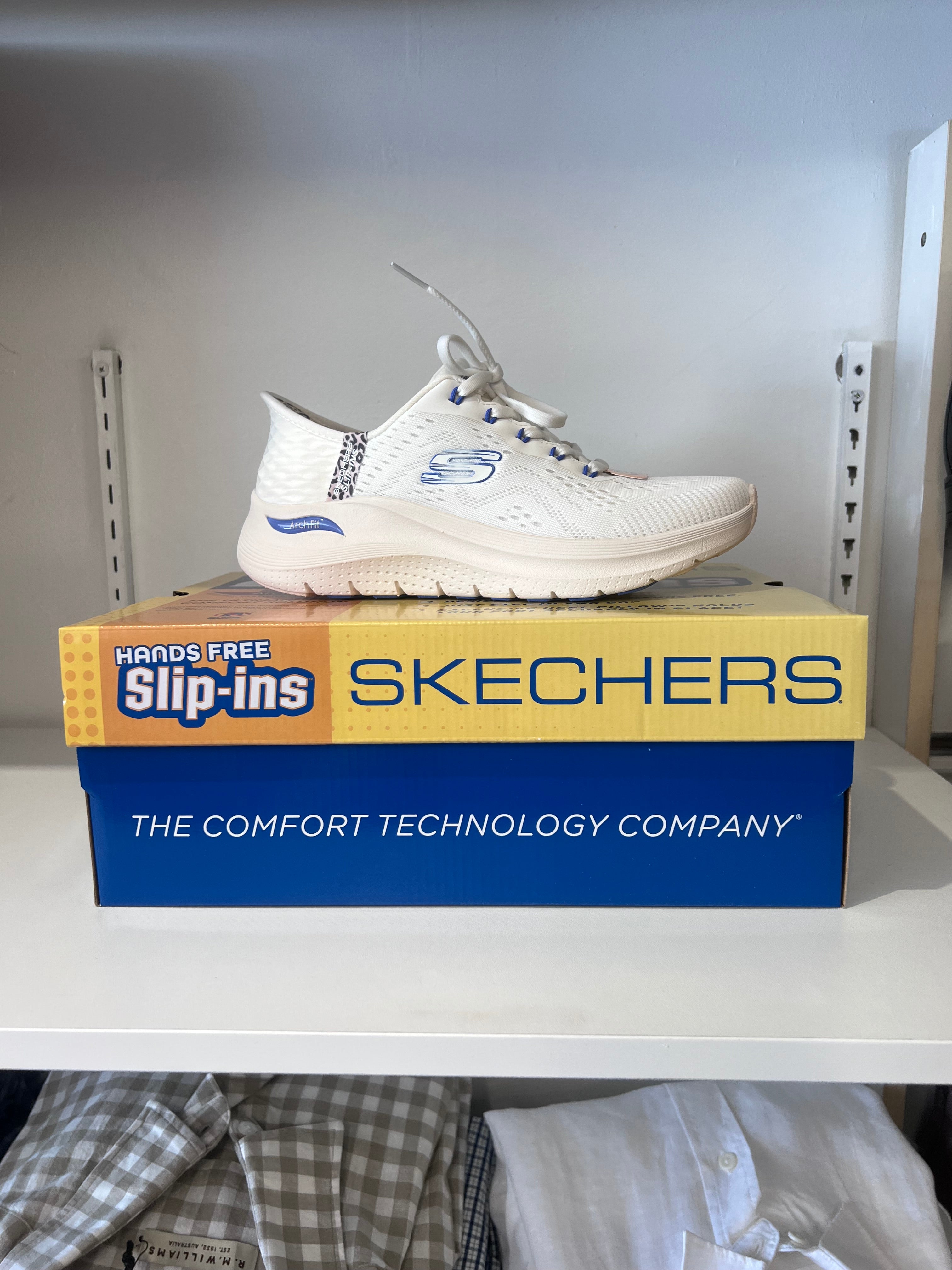 Skechers Women’s Slip-On – White / Multi