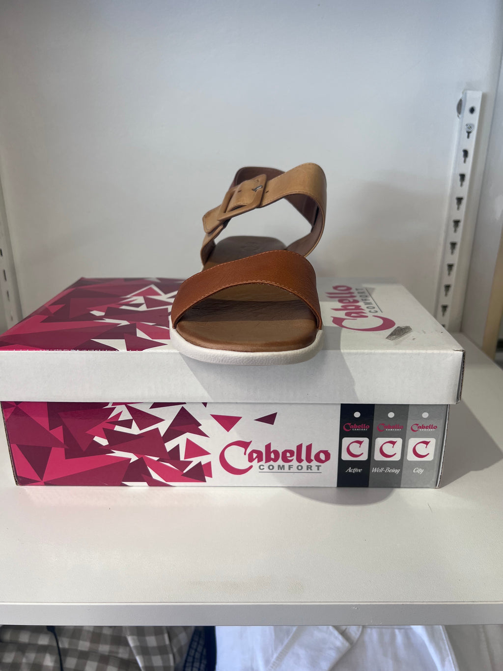 Cabello Women’s Sandal – Pepe Brown & Beige